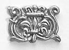 Fleur De Lis Brass 10mm