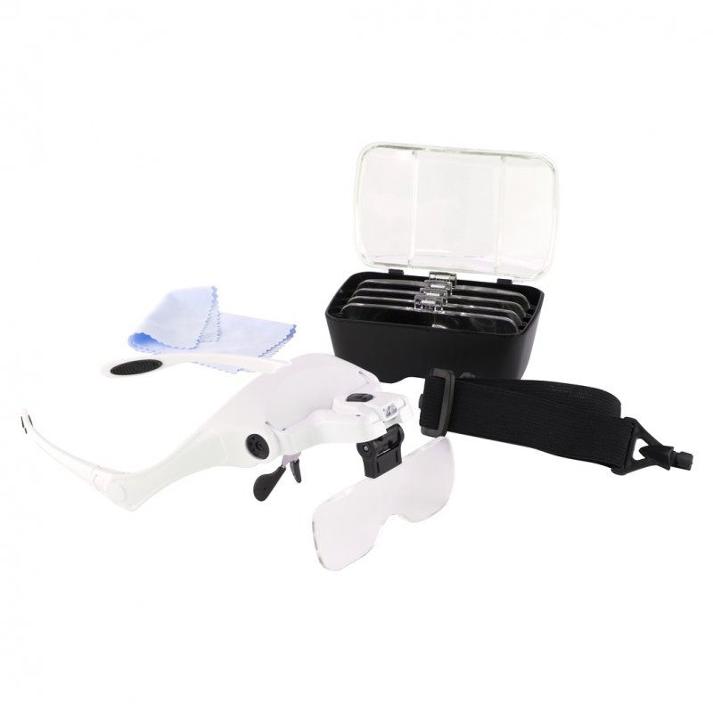 Magnifier Glasses with Headband and Lenses – ModelCraft