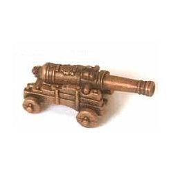 Cast Bronze Long Gun with Carriage 13/16″