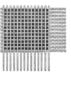 Wooden Unassembled Grating 52mm (AM4325/07)