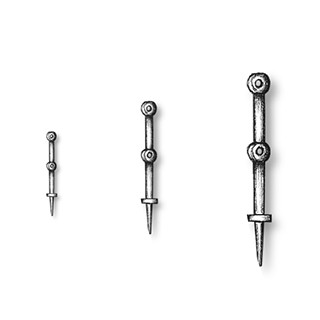 2 Hole Stanchion 10mm (AM4949/10) - Image 3