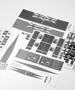 Pirate Flag 55×43.5mm (AM5700/09)