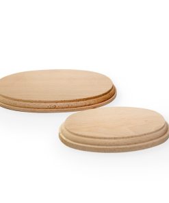 Oval Wooden Baseboards 160x100x20mm – Amati