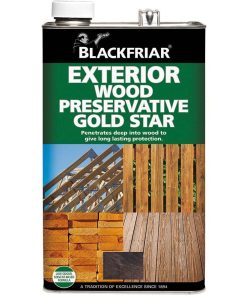 Blackfriar Dark Brown Exterior Wood Protector Gold Star 1L