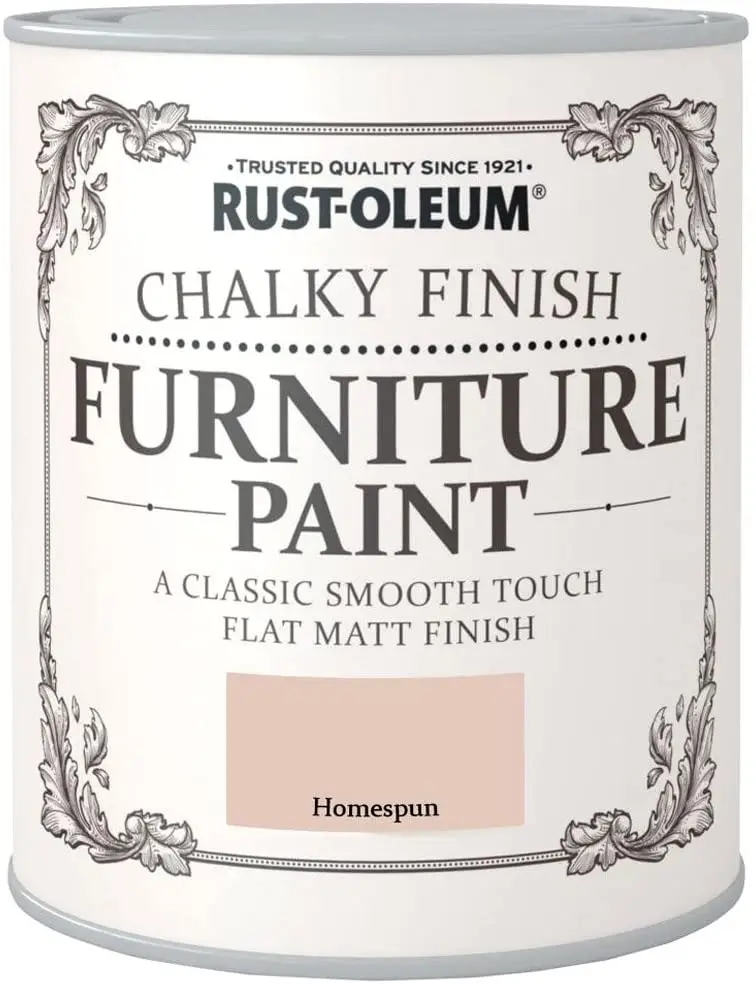 Rust-Oleum Homespun Matt Chalky Furniture Paint 125ml - Image 2