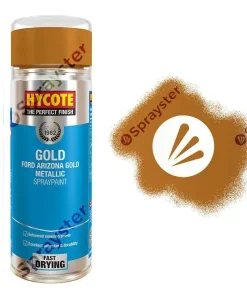 Hycote Ford Arizona Gold Metallic Spray Paint 400ml