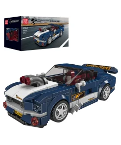 Mould King Muscle 1967 Car + Showcase 376pcs Building Bricks 27048