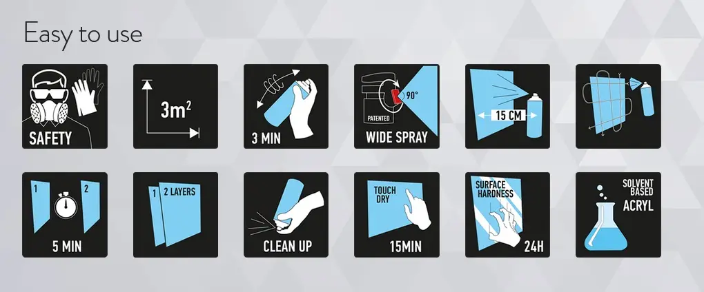 Maston Spray Paint ONE – Primer Grey 400ml - Image 4