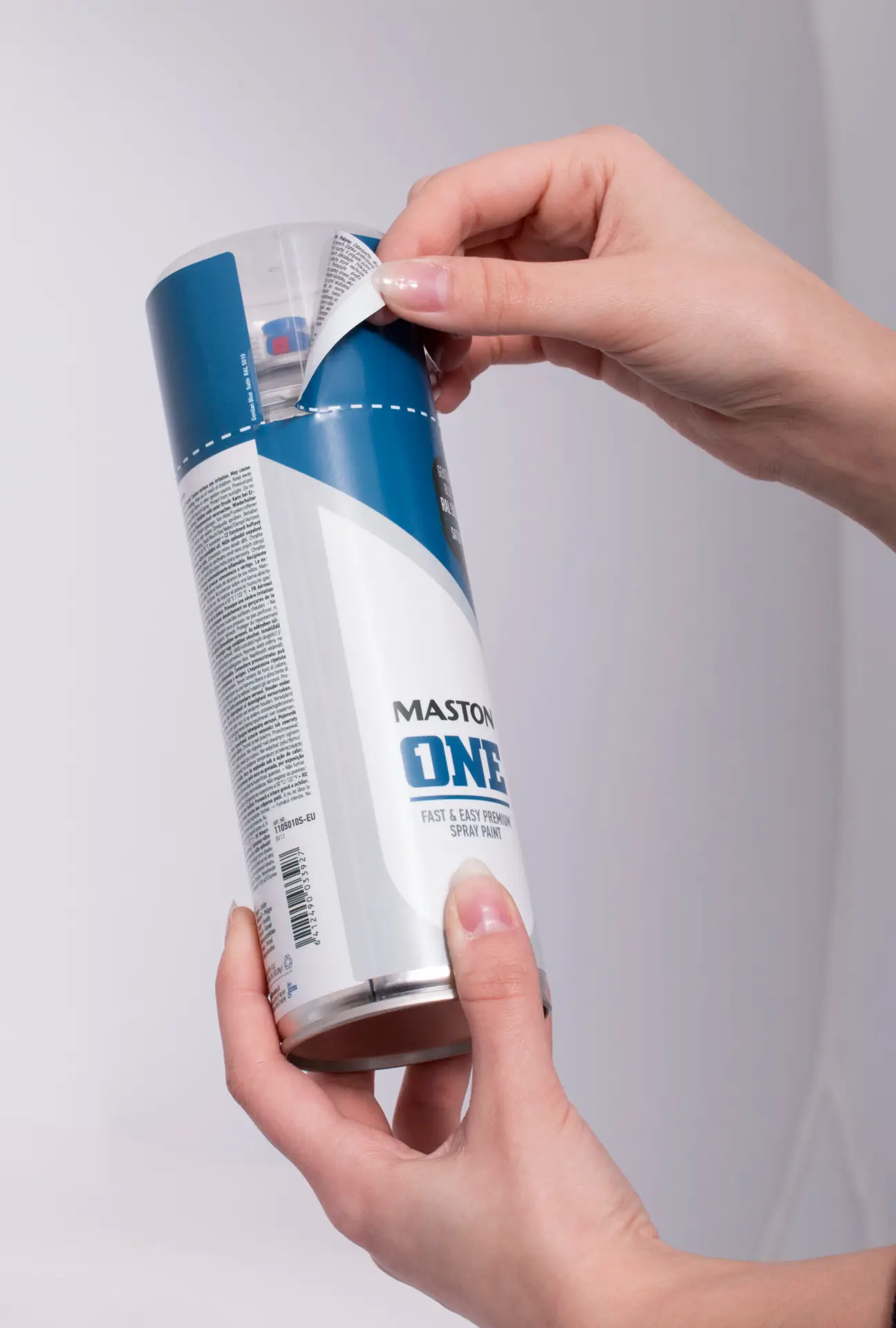 Maston Spray Paint ONE – Primer Grey 400ml - Image 5