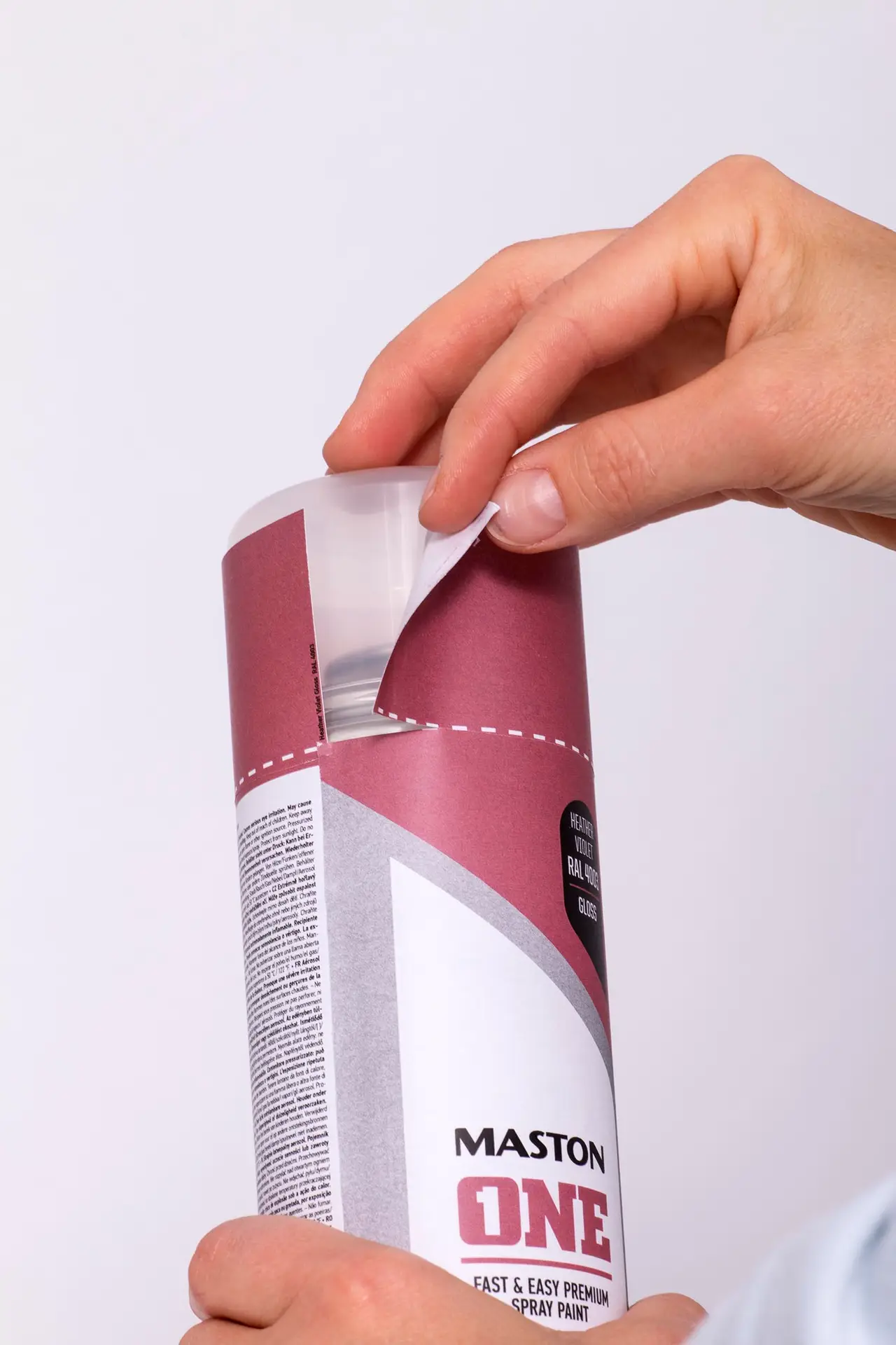 Maston Spray Paint ONE – Primer Grey 400ml - Image 6