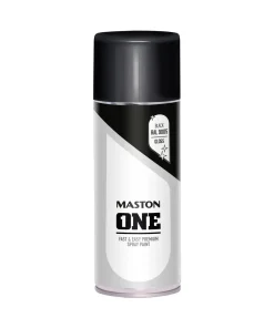 Maston Spray Paint ONE – Gloss black RAL9005 400ml