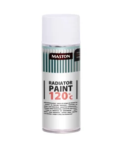 Maston Spray Paint Radiator White Gloss 400ml
