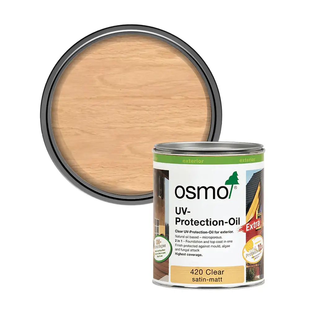 Osmo UV Protection Oil Tints Extra Clear Satin 750ml