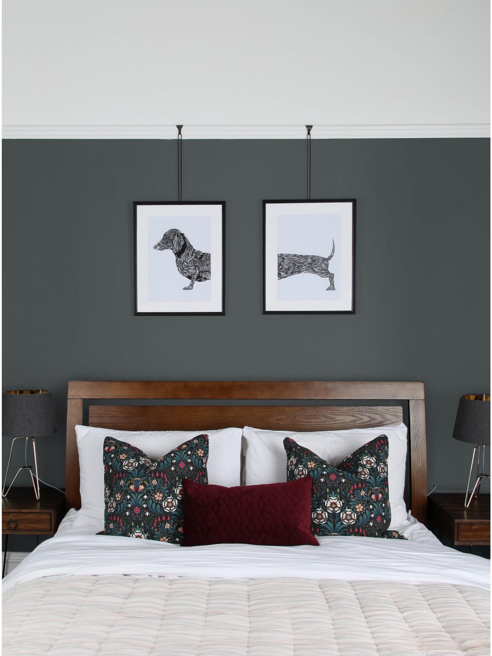 Rust-Oleum Chalky Wall Paint Marine Grey Matt 125ml - Image 2