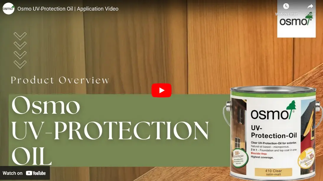 Osmo UV Protection Oil Tints Extra Clear Satin 750ml - Image 2