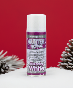 White Glitter Spray Paint 200ml