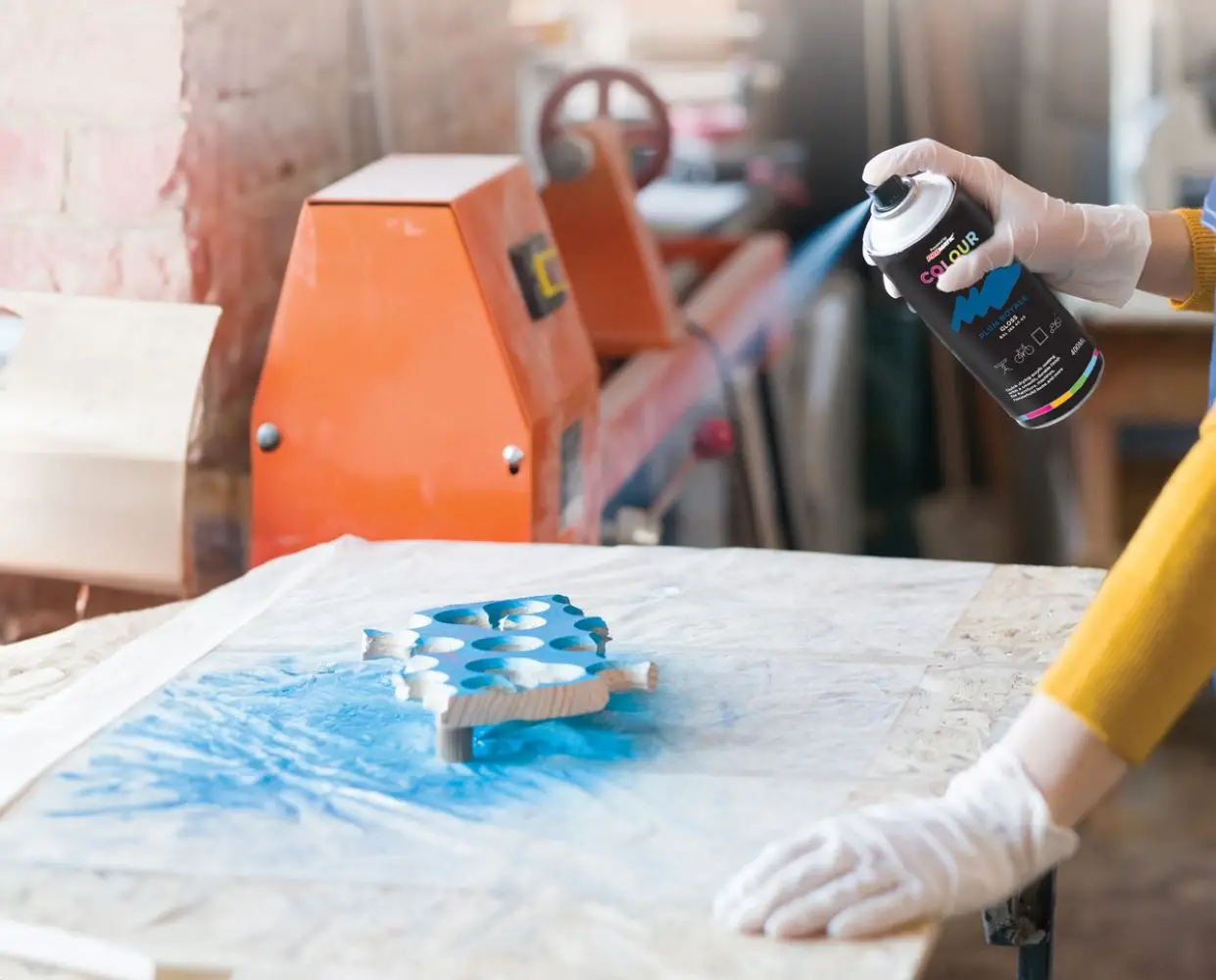 Pro-Matic Colour Coat Forest Mist Sage Green Gloss RAL 180 60 20 Aerosol Spray Paint 400ml - Image 5