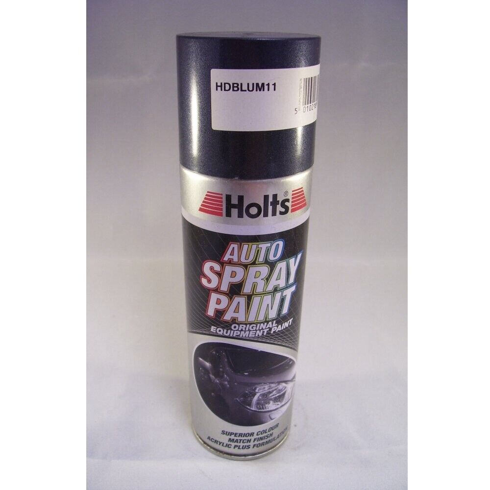 Holts Professional Car Dark Blue Metallic Spray Paint 300ml HDBLUM11
