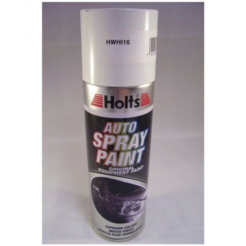 Holts Professional Car White Gloss Spray Paint 300ml HWHI16