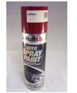 Holts Professional Car Dark Red Gloss Spray Paint 300ml HDRE04